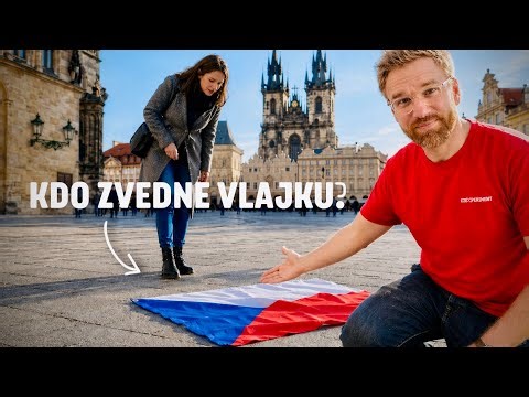 Největší experiment s českou vlajkou. Co udělalo 15 000 lidí?