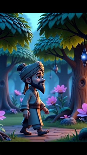 gyani pandit ne paanda k jaadui paheli sulajhaakar jangal se rasta paaya #cartoon #music #shortvideo