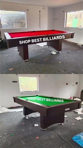 2 American pool table Red green All Design available ha #pooltable