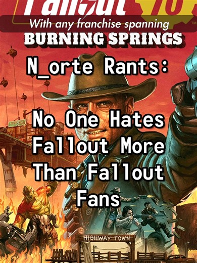 im a fallout fan. ive seen this cycle of