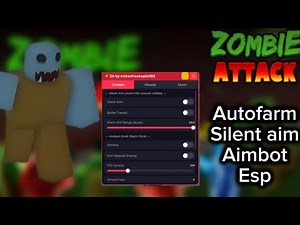 Roblox Zombie Attack Script (Pastebin) Autofarm, silent aim, aimbot, etc