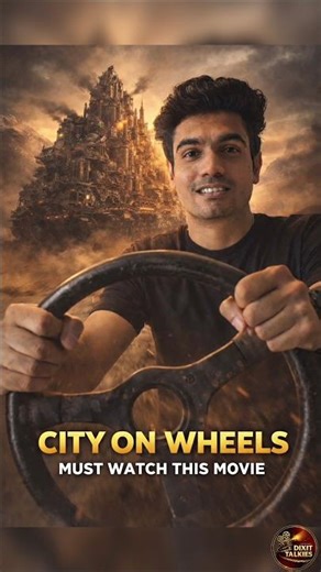 Must Watch This Insane Sci-Fi Movie | City on Wheels 🤯 #movie