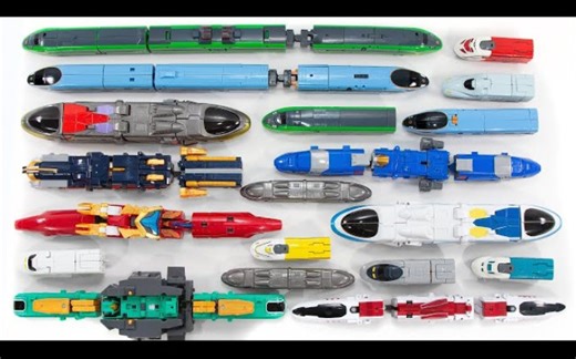 ジャイアントセイバー スーパートレインロボット トランスロボット シンカライオンロボ バロートレイン コンボメカ 変身