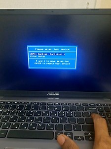I tried many times to install windows boot via usb drive.(asus d51da laptop) Tried to install windos 7 32bit iso, win 10 64 bit iso and win 10 32 bit iso. In bios secure boot disabled and fast boot disabled. But there is problem when booting in all iso Help me...