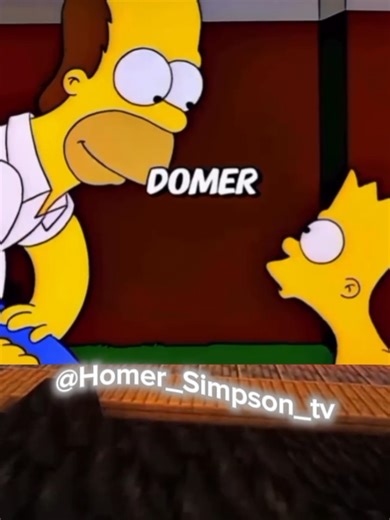 Lisa and Bart both called Homer by his name, but Lisa calls him dad🥹 #simpsons #fyp #viral #bart