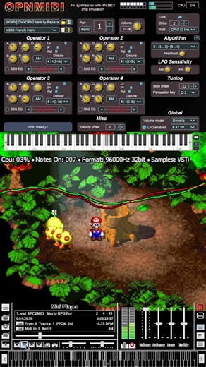 Beware the Forest's Mushrooms [Sega Genesis YM2612 OPN] Super Mario RPG SNES