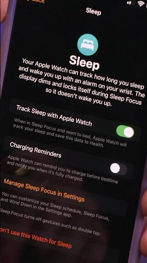 Setting Up Apple Watch Sleep Tracking