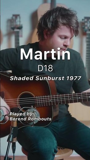 🎸 This 1977 Martin D18 is designed as a pure tone machine with no unnecessary frills!