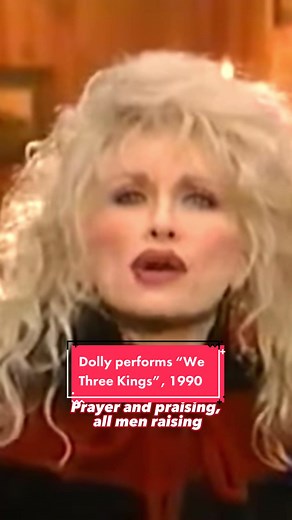 Dolly performs “We Three Kings” on her 1990 Christmas at Home special. #dollyparton #dolly #dollytok #dollywood #christmas #queen