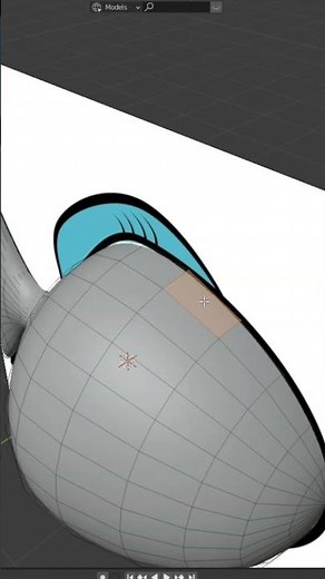 How to make Lowpoly FISH 3D Model | Part 2 | | Blender| #blender