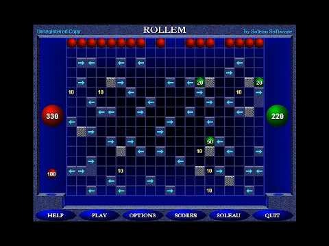 Rollem (Windows 3.x) - Gameplay