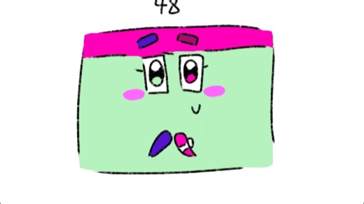 [number blocks]48：我想要看你跳舞