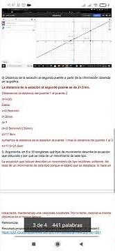 Actividad integradora 2 Módulo 19 Movimiento de un tren
