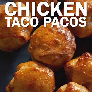 4.4M views · 44K shares | Chicken Taco Pacos - fun to say, more fun to eat! | Food Network | Facebook