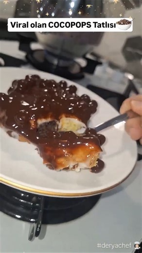 Viral Olan COCOPOPS Tatlısı Tarifi 👇Abone olmayı unutmayın lütfen #keşfet #viral #shorts #cocopops