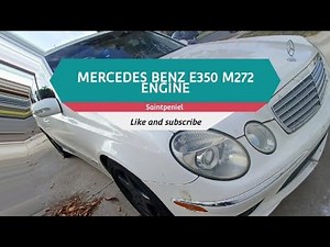 Mercedes-Benz M272 engine Explanation of service codes (P0300, P0305, P2188)