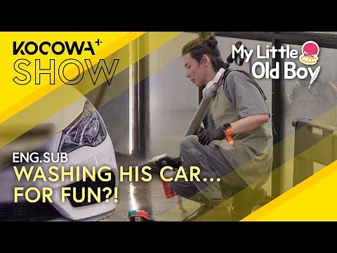 Yoon Shi-yoon’s Favorite Hobby? Washing His Car 🧽✨ | My Little Old Boy EP445 | KOCOWA+