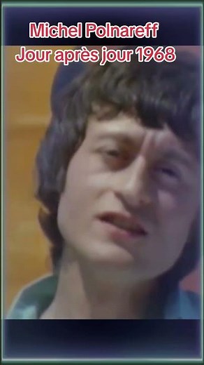 Michel Polnareff Jour après jour 1968 #michelpolnareff #nostalgie #musique #souvenir #chanson #music