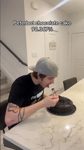 Peterbot chocolate cake