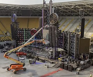 Time-lapse Footage Shows the 60-hour Process of Mounting a Rammstein Concert