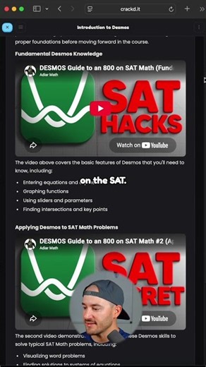 SAT Math: Use Desmos on Every Problem