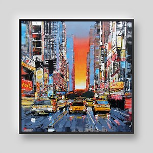 New York cityscape original paintings and prints - Paul Kenton