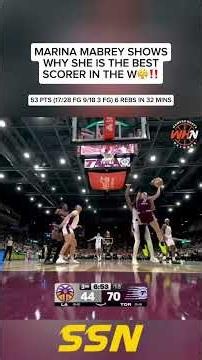 MOST INSANE WNBA PERFORMANCE EVER🔥‼️