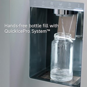 64K views · 19 reactions | Looking for ways to stay healthy and hydrated in the new year? Refill your favorite glass or bottle using the hands-free, customizable bottle fill technology and drink your way to better health! | Bosch Home | Facebook