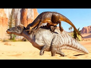 INDORAPTOR HUNTING ALL MEDIUM HERBIVORES in Jurassic World Evolution 3 🦖