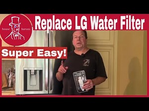 How to Replace an LG Refrigerator Water Filter