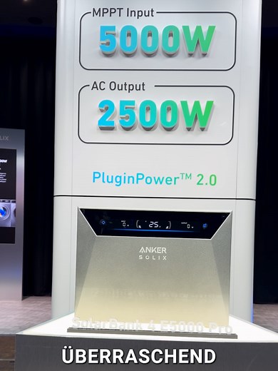 Anker SOLIX Solarbank 4 Pro: 5 kWh Speicher & bis zu 2.500 W Ausgang