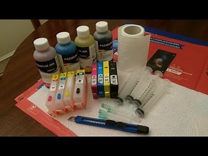Refill HP 364 / HP 564 - Encher tinteiro / cartucho HP364 / HP564