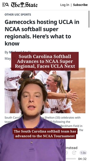 The South Carolina Gamecocks softball team advances to the NCAA Super Regional, hosting UCLA in a best-of-three series with hopes of reaching the Women's College World Series for the first time since 1997. #southcarolina #sc #Gamecocks #ucla #ncaa #softball #usc | The State Newspaper
