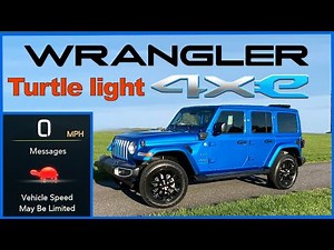 Turtle light Jeep Wrangler 4xe hybrid !