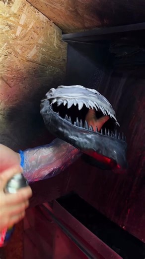 “I Made a Real Venom Mask 🕷️🔥 | Crazy Result#shortsvideo