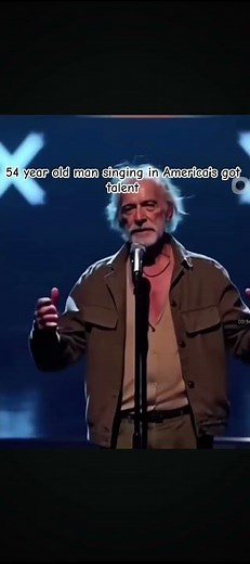 54 year old man singing an amazing song in America's got talent