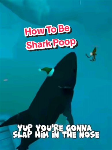 How To Be Shark Poop #meme #vr #vrgaming #sharks