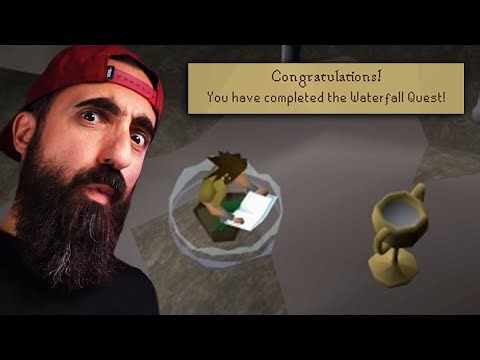 Ik ging zonder ervaring de Waterfall Quest doen in Runescape...