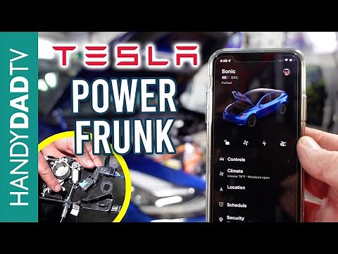Power Frunk Installation A to Z - Tesla Model Y