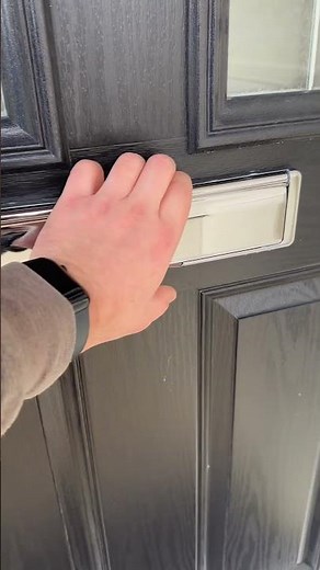 Damaged letterbox repaired