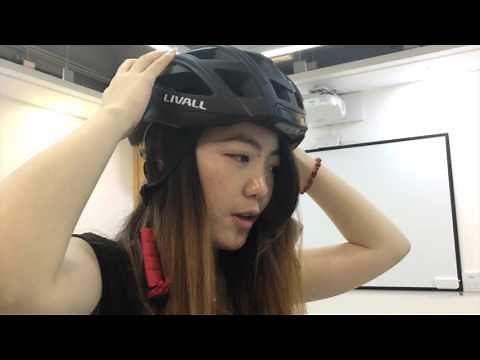 Livall Bling Bicycle Helmets and Riding App (iOS) Instruction Video