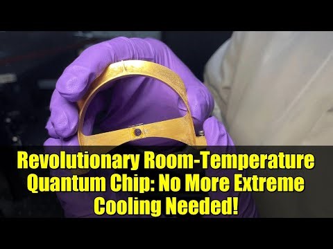 Revolutionary Room-Temperature Quantum Chip: No More Extreme Cooling Needed!