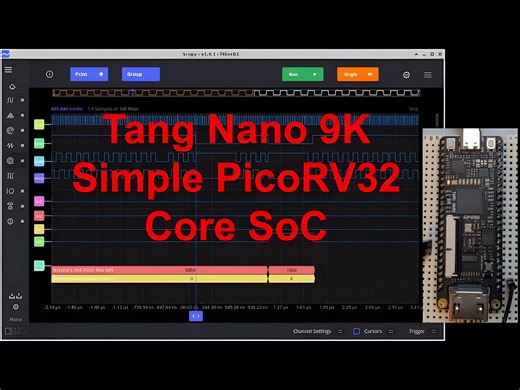 在Tang Nano 9K FPGA上实现基于PicoRV32的SoC