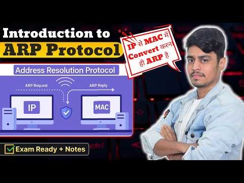 64. ARP Protocol Explained | Address Resolution Protocol | IP to MAC Mapping