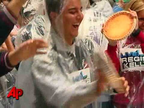 Raw Video: Pie Fight Record
