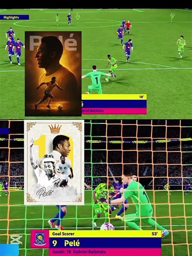 King Pelé Dominating the Game 👑⚽ | eFootball Magic