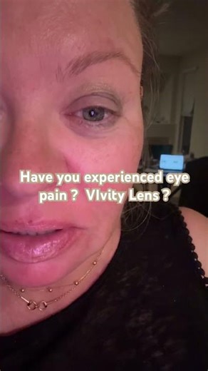 Have you experienced eye pain? VIvity Lens. #eyepain #vivitylens #implantedlens #eyes #callasoctor
