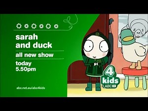 ABC 4 Kids Sarah and Duck promo