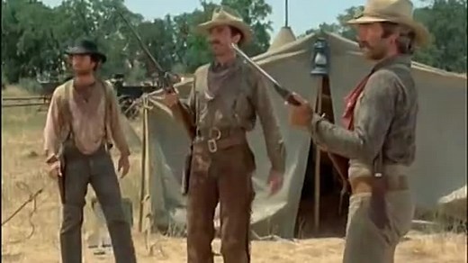 The Shadow Riders (1982) Tom Selleck, Sam Elliott, Dominique Dunne, Ben Johnson