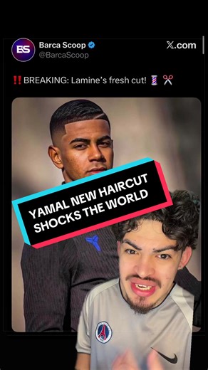 Lamine Yamal's Stunning New Haircut